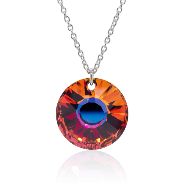 Halskette mit Swarovski Kristall SUN