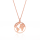 World Halskette Silber