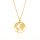 World Halskette Silber