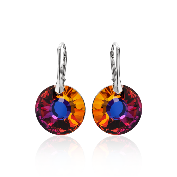 Ohrh&auml;nger mit Swarovski Kristall SUN