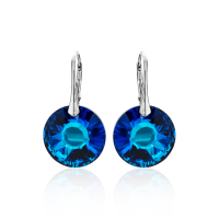 Ohrh&auml;nger mit Swarovski Kristall SUN