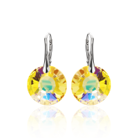 Ohrh&auml;nger mit Swarovski Kristall SUN