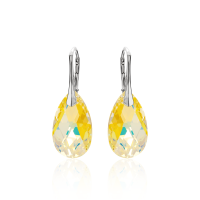 Ohrh&auml;nger mit Swarovski Kristall PEAR