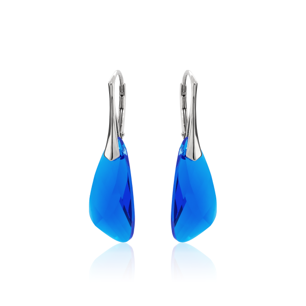 Ohrh&auml;nger mit Swarovski Kristall WING