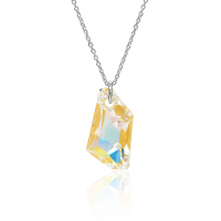 Halskette mit Swarovski Kristall DE ART Aurora Borealis