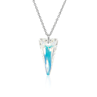 Halskette mit Swarovski Kristall SPIKE Aurora Borealis