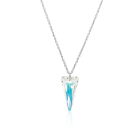 Halskette mit Swarovski Kristall SPIKE Aurora Borealis