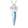 Halskette mit Swarovski Kristall SPIKE Aurora Borealis