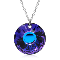 Halskette mit Swarovski Kristall SUN