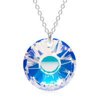 Halskette mit Swarovski Kristall SUN