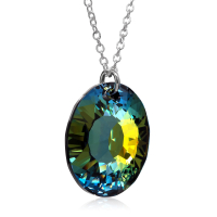 Halskette mit Swarovski Kristall SUN Sahara