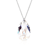 Halskette mit Swarovski Kristall PEAR Moonlight