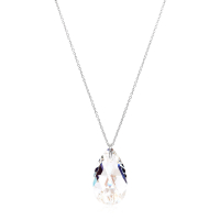 Halskette mit Swarovski Kristall PEAR Moonlight