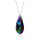 Halskette mit Swarovski Kristall PEAR Rainbow Dark