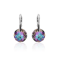 Ohrh&auml;nger mit Swarovski Kristall CLASSIC CUT Vitrail...