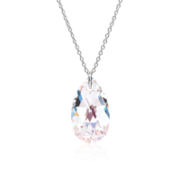 Halskette mit Swarovski Kristall PEAR