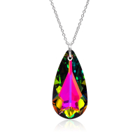 Halskette mit Swarosvki Kristall TEAR