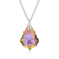 Halskette mit Swarovski Kristall BAROQUE