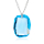 Halskette mit Swarosvki Kristall GRAPHIC Aquamarine