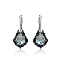 Ohrh&auml;nger mit Swarovski Kristall BAROQUE