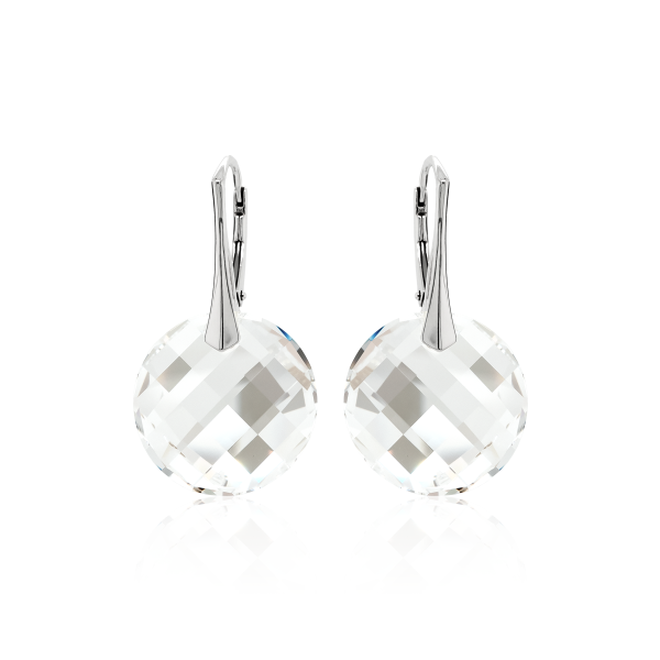 Ohrh&auml;nger mit Swarovski Kristall TWIST Moonlight