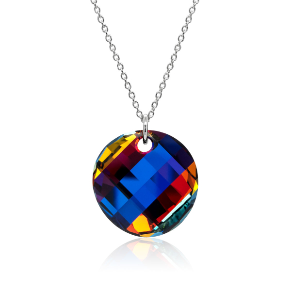 Halskette mit Swarovski Kristall TWIST Volcano