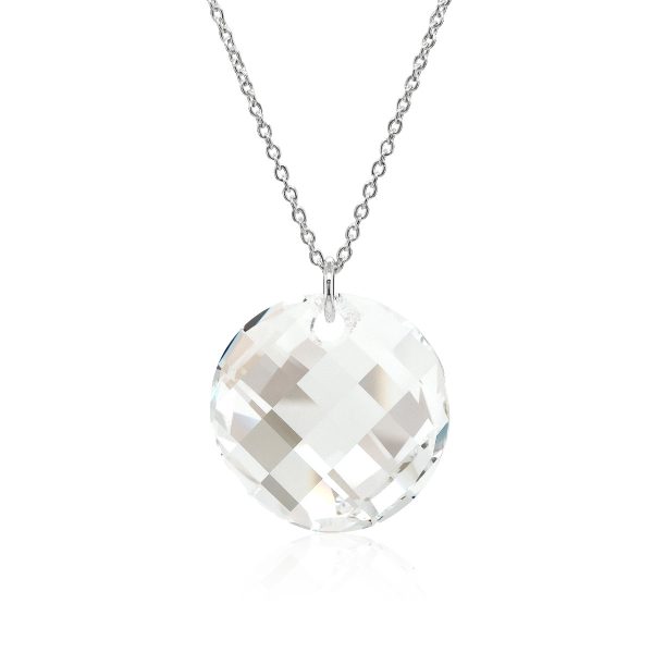 Halskette mit Swarovski Kristall TWIST Moonlight