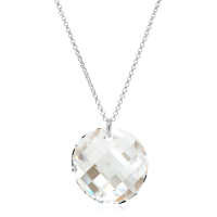 Halskette mit Swarovski Kristall TWIST Moonlight