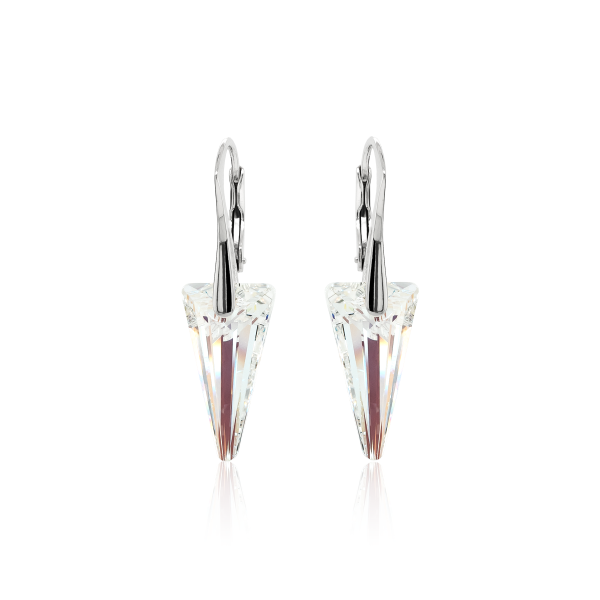 Ohrh&auml;nger mit Swarovski Kristall SPIKE Crystal Shimmer