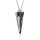 Halskette mit Swarovski Kristall SPIKE Silver Night