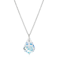 Halskette mit Swarovski Kristall BAROQUE Aurora Borealis