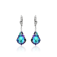 Pendel-Ohrh&auml;nger mit Swarovski Kristall BAROQUE...