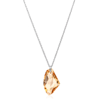 Halskette mit Swarovski Kristall GALACTIC VERTICAL Golden Shadow