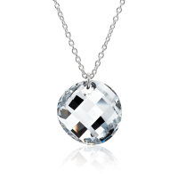 Halskette mit Swarovski Kristall TWIST