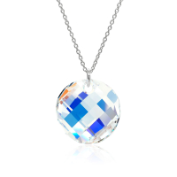 Halskette mit Swarovski Kristall TWIST