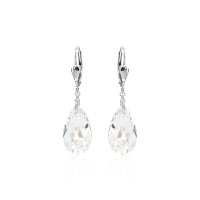 Pendel-Ohrh&auml;nger mit Swarovski Kristall PEAR