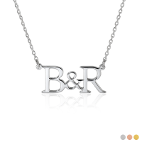 Modell &quot;B&amp;R&quot; mit Deinen Buchstaben