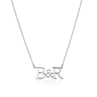 Modell &quot;B&amp;R&quot; mit Deinen Buchstaben